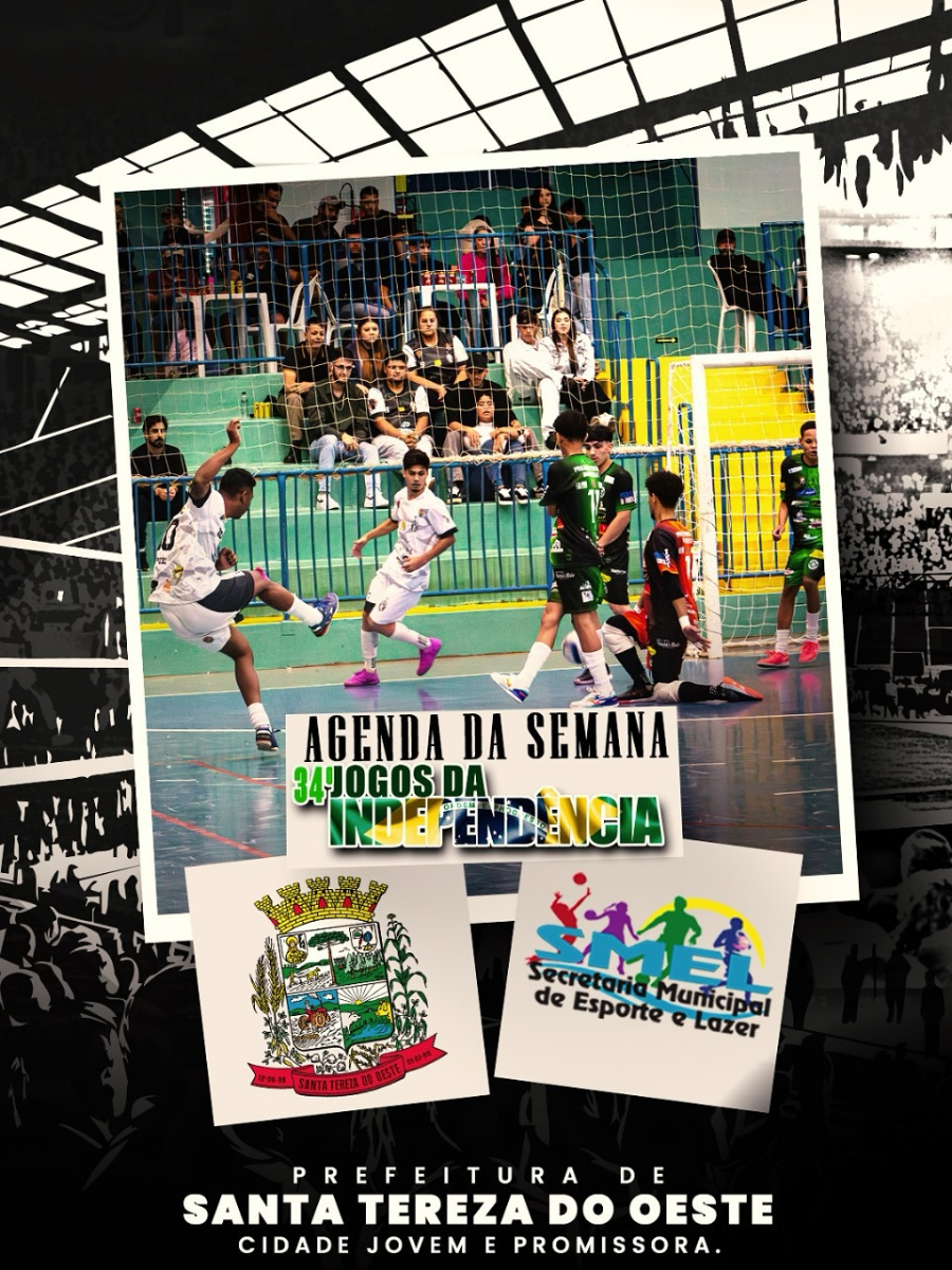 Programação da semana agita os 34º Jogos da Independência em Santa Tereza do Oeste