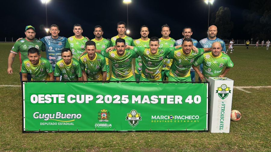 Oeste Cup 2025 Master 40 – Resultados e próximos jogos da competição